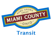 Miami County Logo for Transit